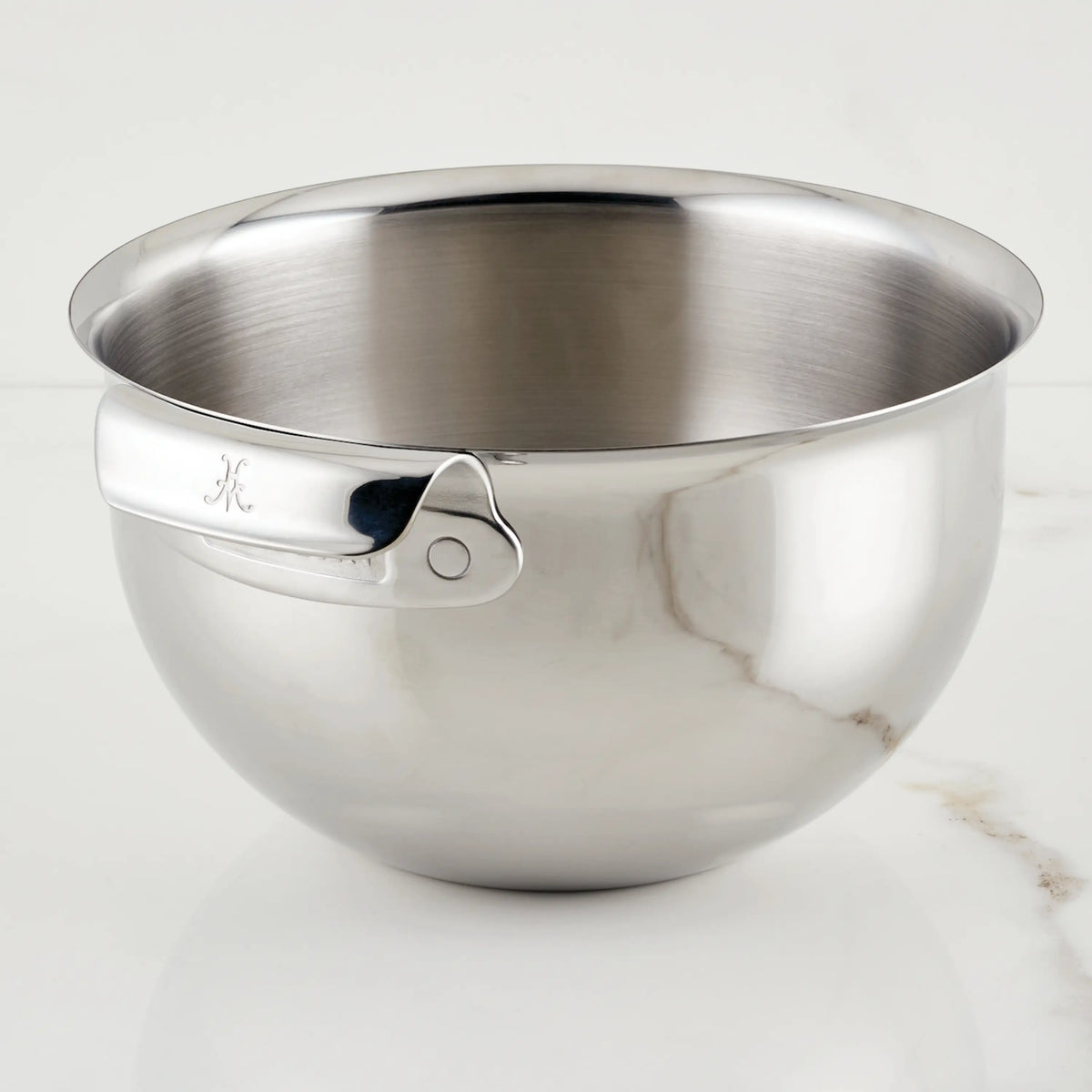 Salad Serving Bowl, Stainless Steel Mixing 7 Quart, Dishwasher-Safe Care for Salads, Side Dishes and Family Meals image 1