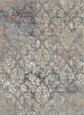 Area Rug, Soiree La Brea Grey for Hallways, Dining Spaces and Home Decor, 2 Size Options, Designed for Living Rooms, Bedrooms and Entryways image 1