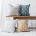 Decorative Pillow Cover Set, Etta 4 Pack 18", Machine-Washable Care for Sofas, Beds and Living Room Accents image 1