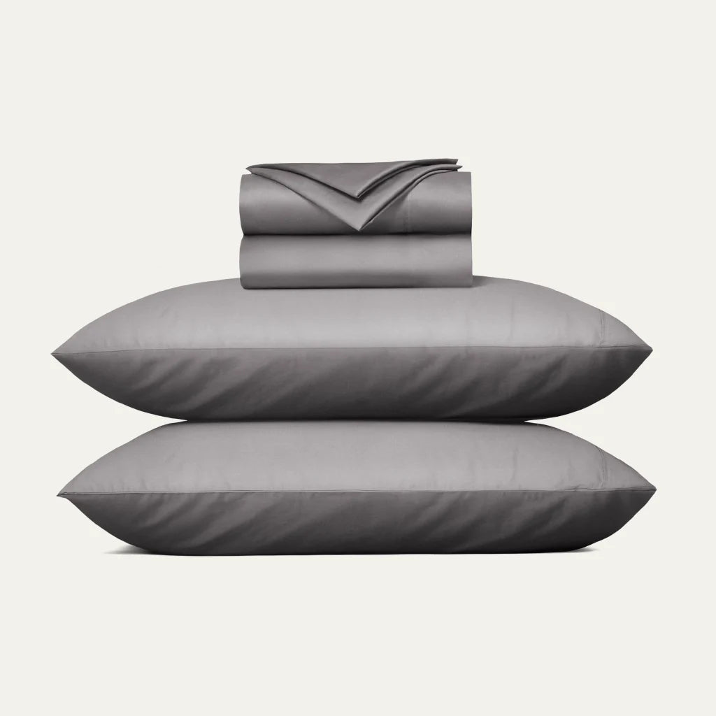 Bed Sheet Set, Made Luxe for Master Bedrooms, Guest Beds and Daily Use, 7 Sizes and 12 Colors image 1