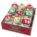 Seasonal Home Decor, Holiday Splendor 9 Count 2.5" Signature for Mantels, Tables and Seasonal Decorating image 1