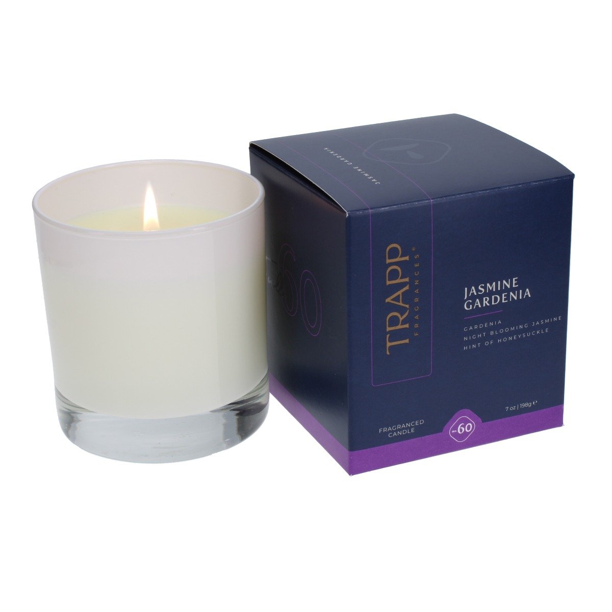 Decorative Candle, Jasmine Gardenia #60 for Entryways, Mantels and Everyday Home Ambience, Designed for Everyday Home Use image 1