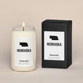 Decorative Candle, Nebraska for Living Rooms, Bedrooms and Relaxing Evenings, Designed for Entryways, Mantels and Everyday Home Ambience image 1