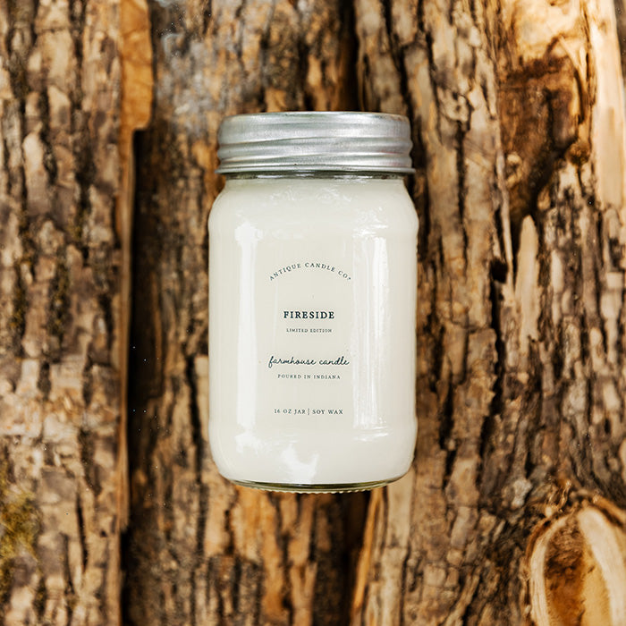 Decorative Candle, Fireside 16 oz for Living Rooms, Bedrooms and Relaxing Evenings, Designed for Everyday Home Use image 1