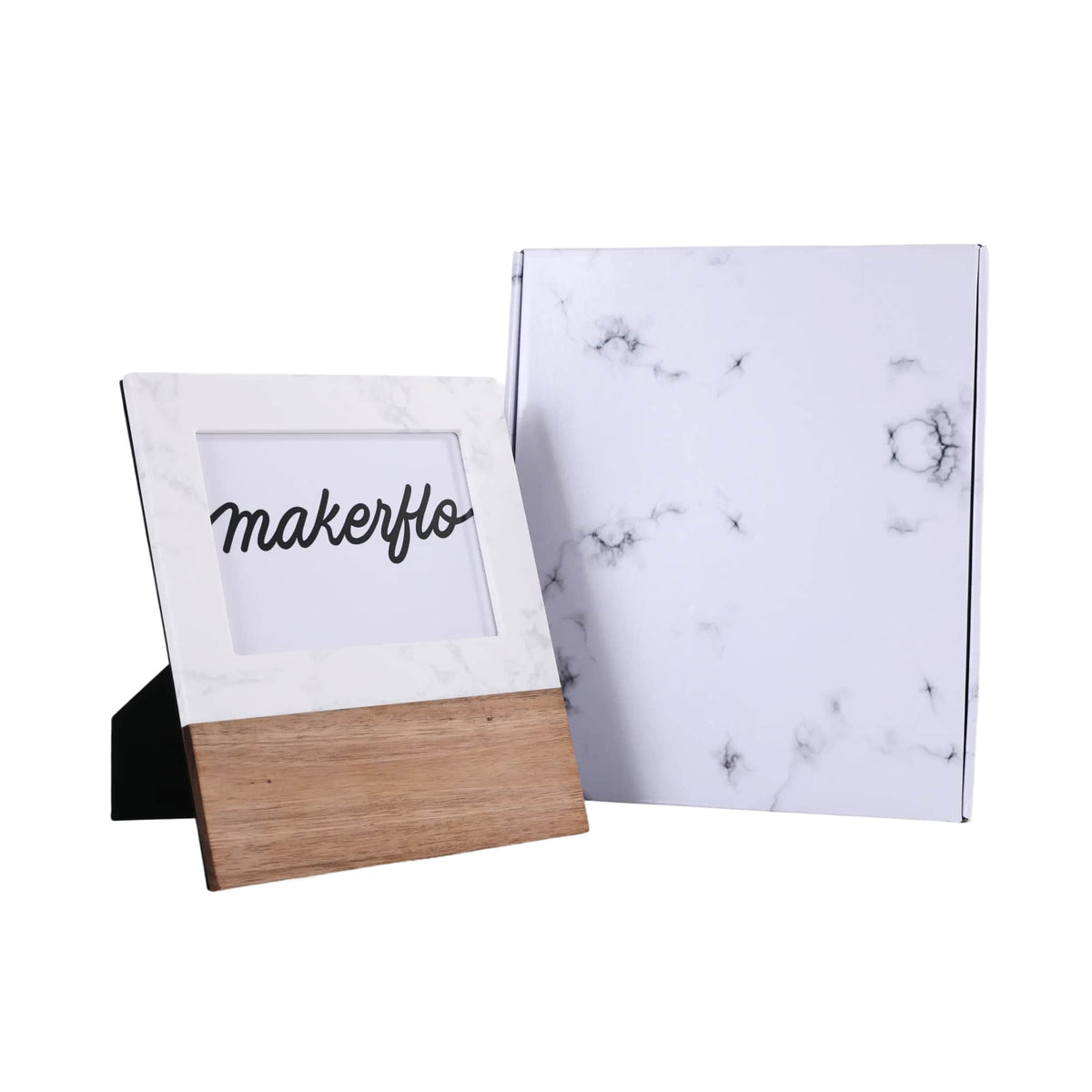 Wood Picture Frame, Marble 5 x 7 for Living Rooms, Bedrooms and Home Offices, 2 Order by Options image 1