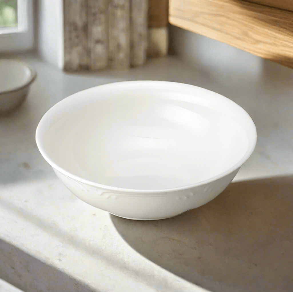 Dinnerware, Filigree Vegetable Serve Bowl, Dishwasher-Safe Care for Family Dining, Serving and Entertaining image 1