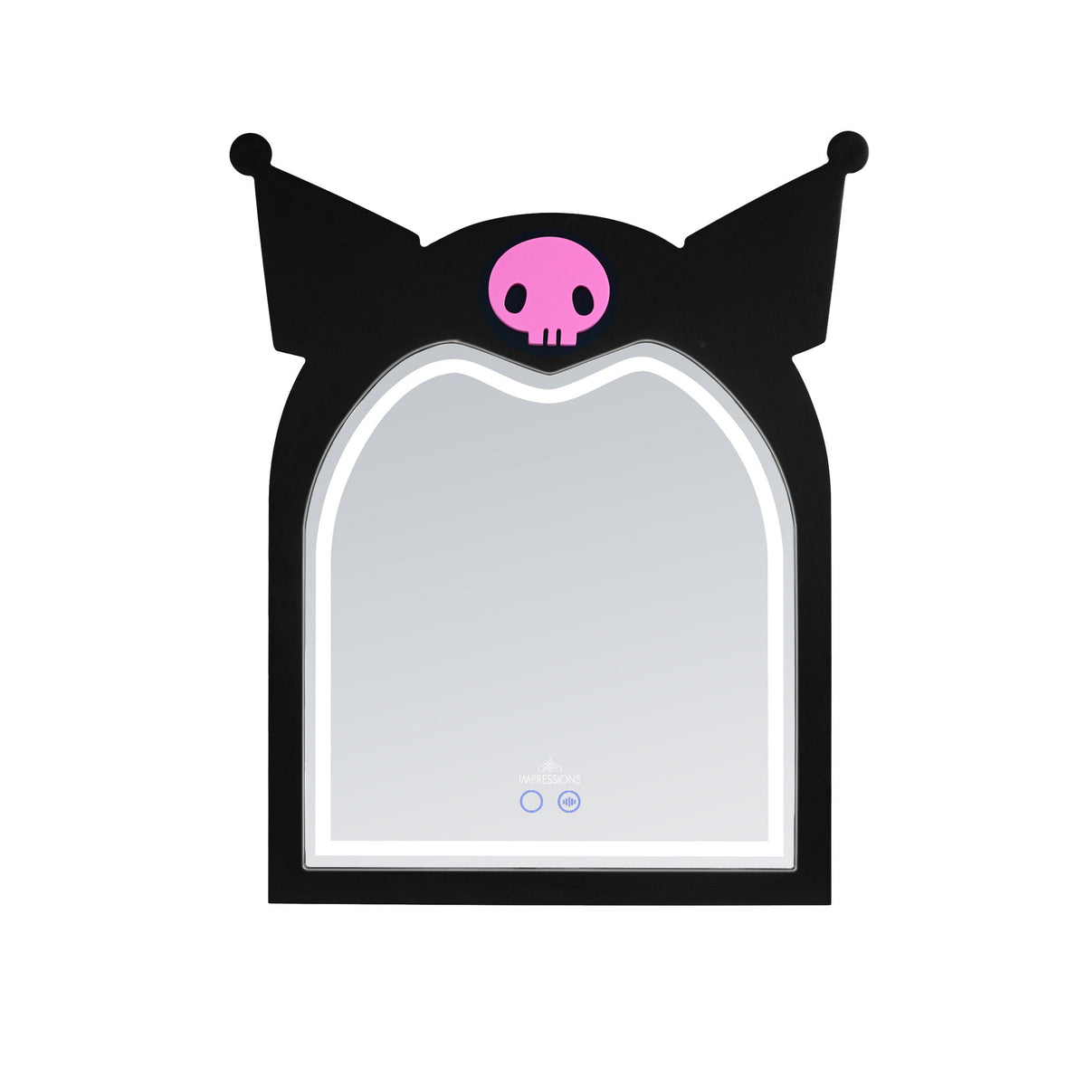 Home Wall Decor, Kuromi Arch RGB Tabletop Mirror for Entryways, Bedrooms and Living Rooms, Designed for Everyday Home Use image 1