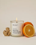 Decorative Candle, Brighter Than A Blood Orange Moon for Entryways, Mantels and Everyday Home Ambience image 1