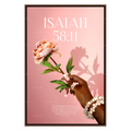 Wall Art Print, Isaiah 58:11 for Living Rooms, Bedrooms and Home Offices, 4 Size Options, Designed for Gallery Walls and Modern Room Decor image 1