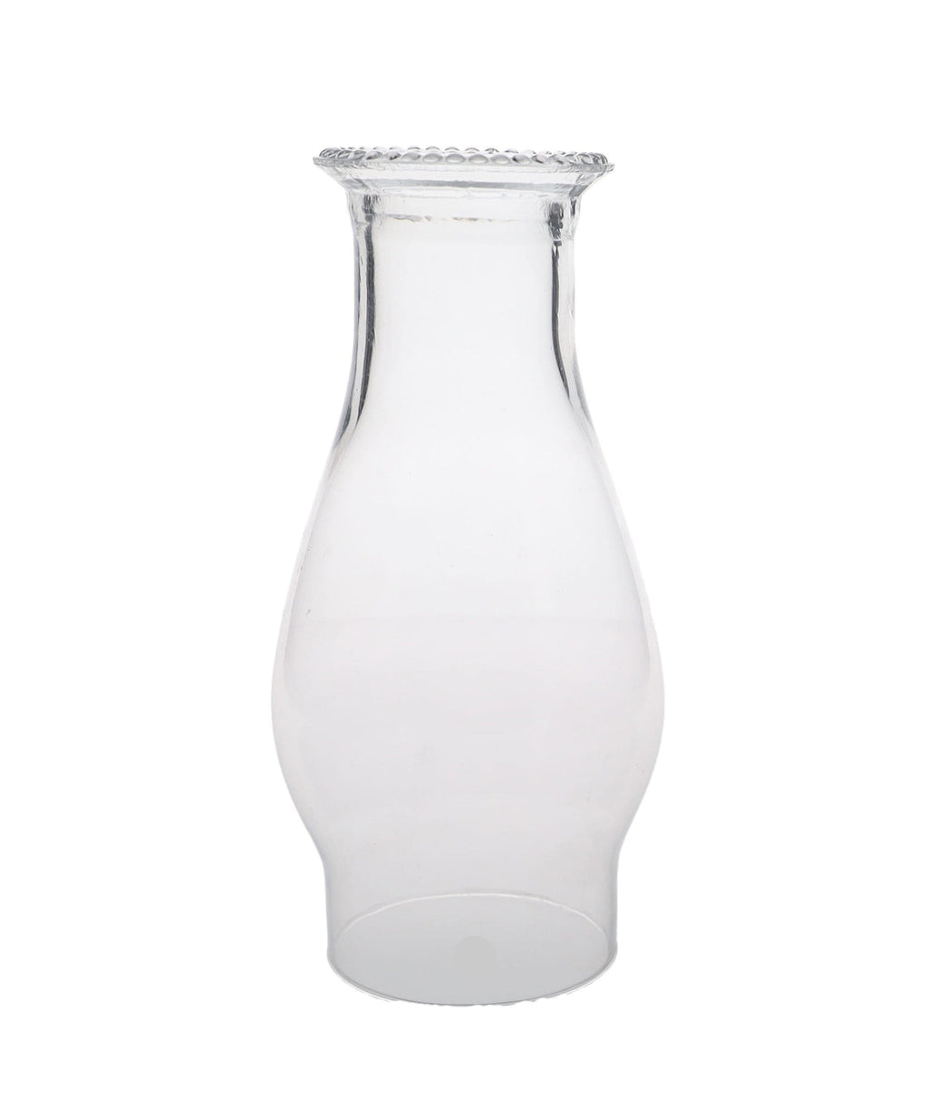 Home Lighting, 3" Fitter, 8 1 4" Tall Clear Beaded Top Glass for Bedrooms, Living Rooms and Reading Corners image 1