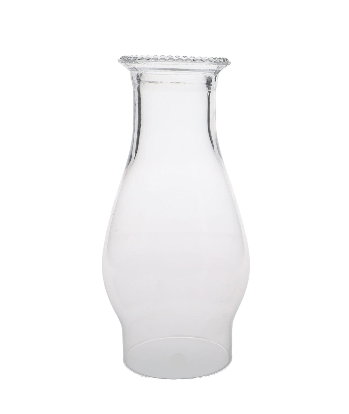 Home Lighting, 3" Fitter, 8 1 4" Tall Clear Beaded Top Glass for Bedrooms, Living Rooms and Reading Corners image 1
