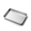 Bake & Roast Pan, 9" x 13" with No Handles, Stainless Steel Construction for Baking, Roasting and Everyday Oven Cooking image 1