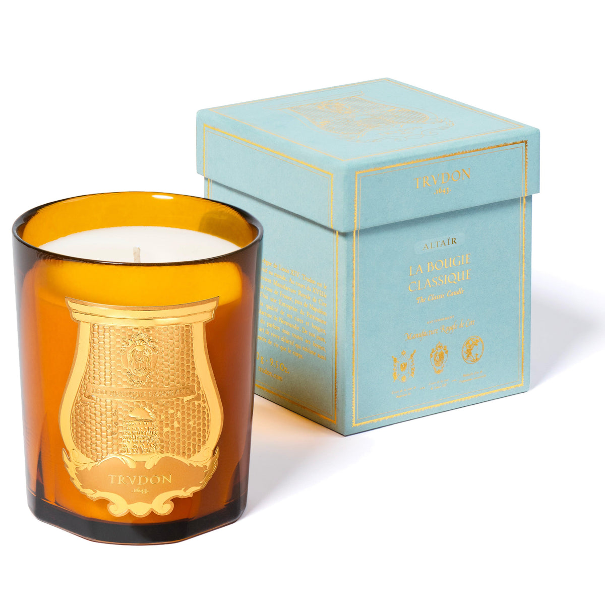 Decorative Candle, Altair (Oud & Peony) for Living Rooms, Bedrooms and Relaxing Evenings, Designed for Everyday Home Use image 1