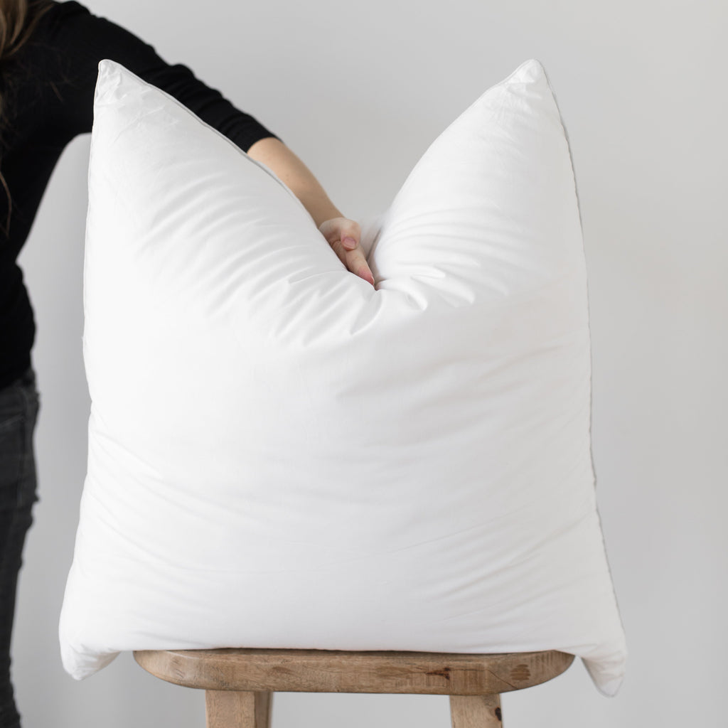 Decorative Throw Pillow, Premium Faux Down Inserts for Bedroom Styling and Living Room Decor, 8 Size Options image 2