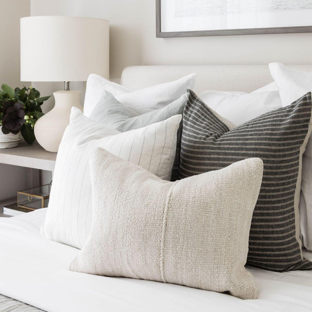 Bed Pillow, Hayden for Everyday Sleep and Guest Room Bedding, Designed for Sleeping, Reading and Bedroom Comfort image 2