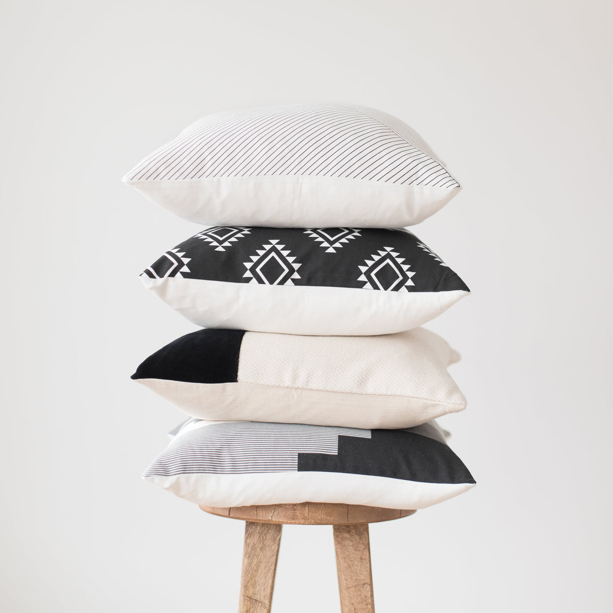 Decorative Pillow Cover Set, Phoenix 4 Pack 18", Machine-Washable Care for Bedroom Styling and Living Room Decor image 2