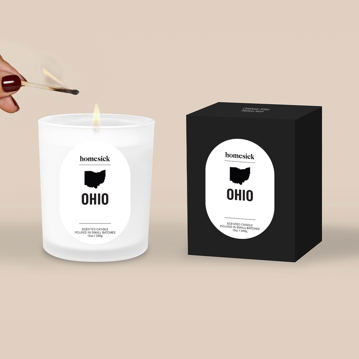 Decorative Candle, Ohio for Living Rooms, Bedrooms and Relaxing Evenings, Designed for Entryways, Mantels and Everyday Home Ambience image 2