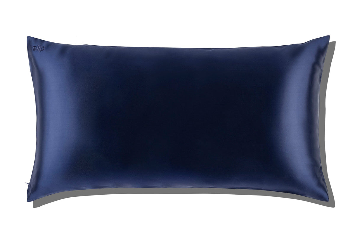 Pillowcase Set, Navy King Zippered, Machine-Washable Care, Hypoallergenic Comfort for Guest Rooms and Daily Bedroom Comfort image 2