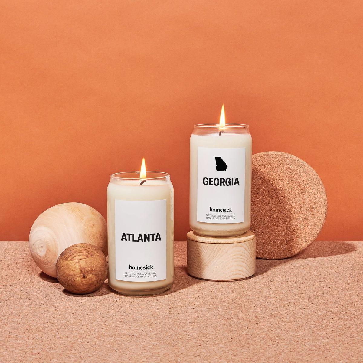 Scented Candle, Georgia for Living Room Ambience, Mantel Displays and Home Fragrance, Designed for Everyday Home Use image 2