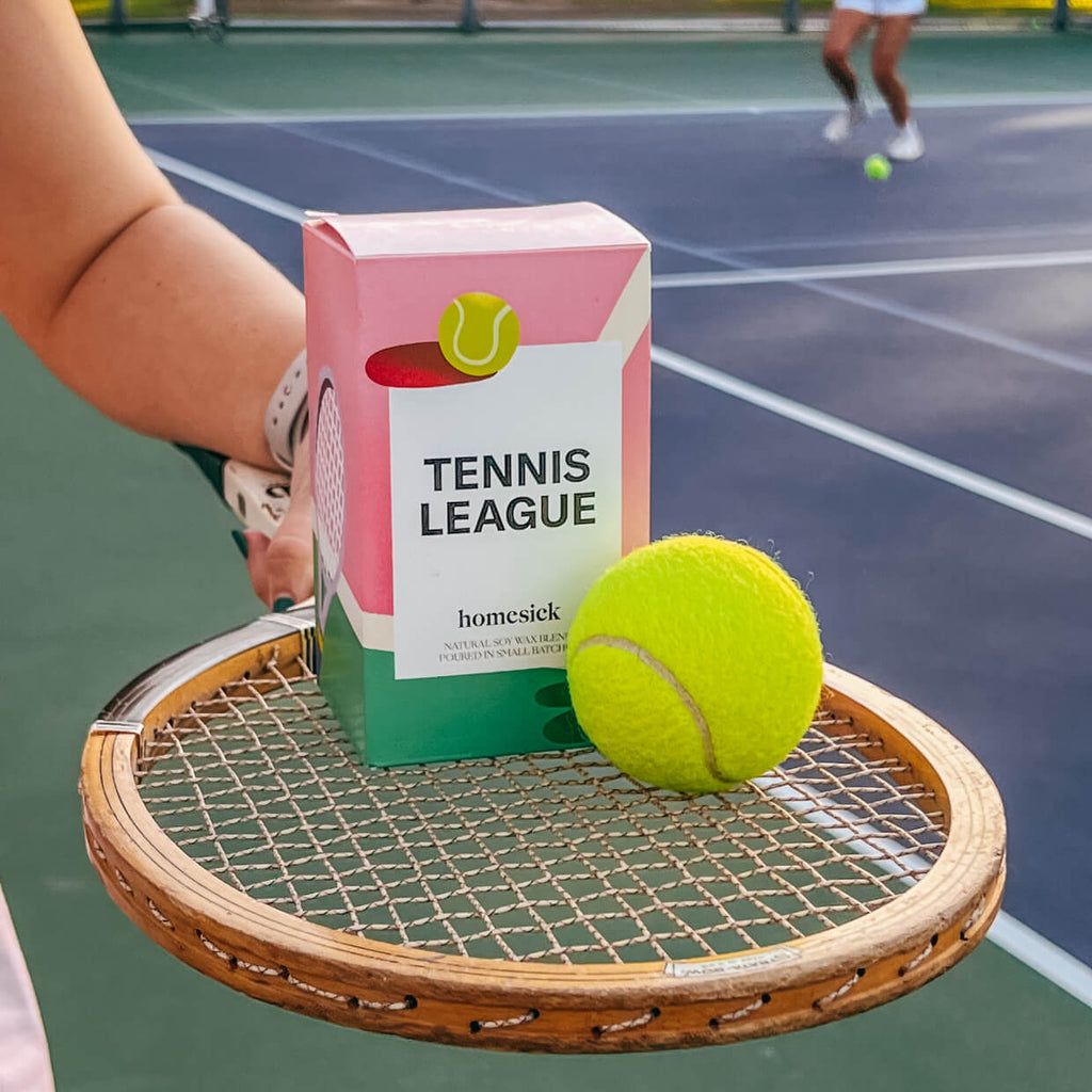 Scented Candle, Tennis League for Living Room Ambience, Mantel Displays and Home Fragrance image 2
