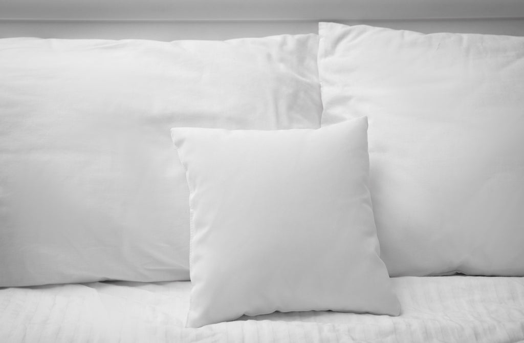 Bed Pillow, Insert White Duck Feather & Down, Machine-Washable Care for Sleeping, Reading and Bedroom Comfort, 14 Size Options image 2
