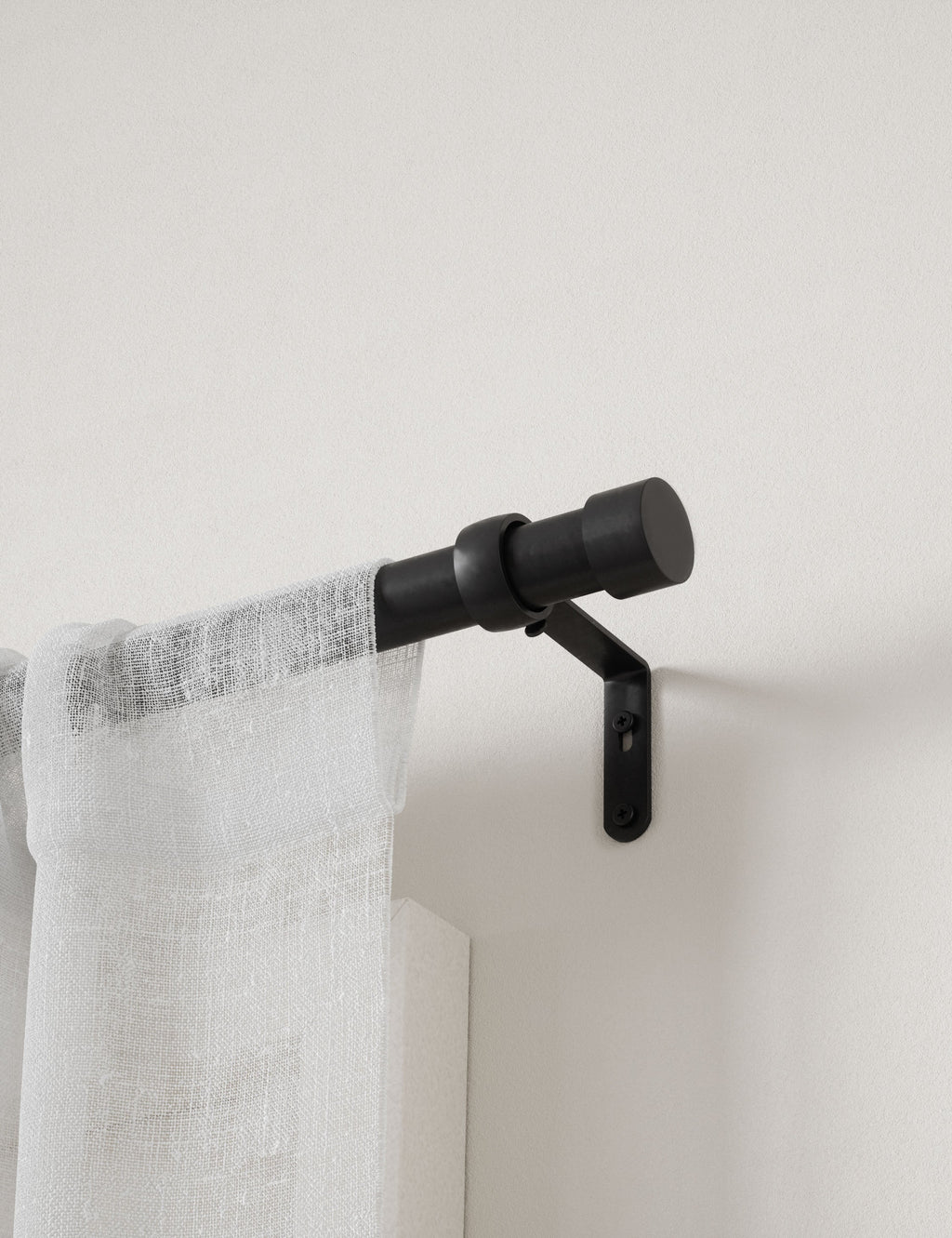 Window Curtain, Porta Rod, Adjustable Design for Bedrooms, Living Rooms and Home Privacy, 3 Sizes and 3 Colors image 2