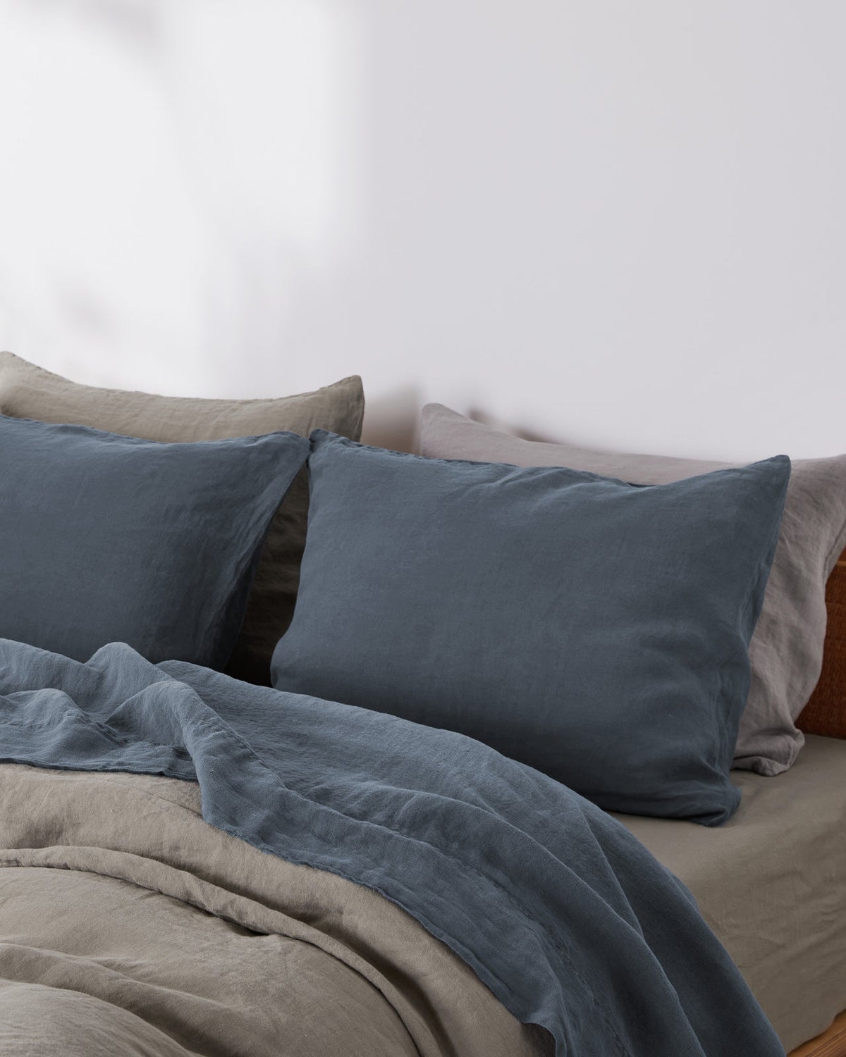 Pillowcase Set, Linen (Dusk) for Everyday Bedding and Bedroom Refreshes, 2 Size Options, Designed for Guest Rooms and Daily Bedroom Comfort image 2