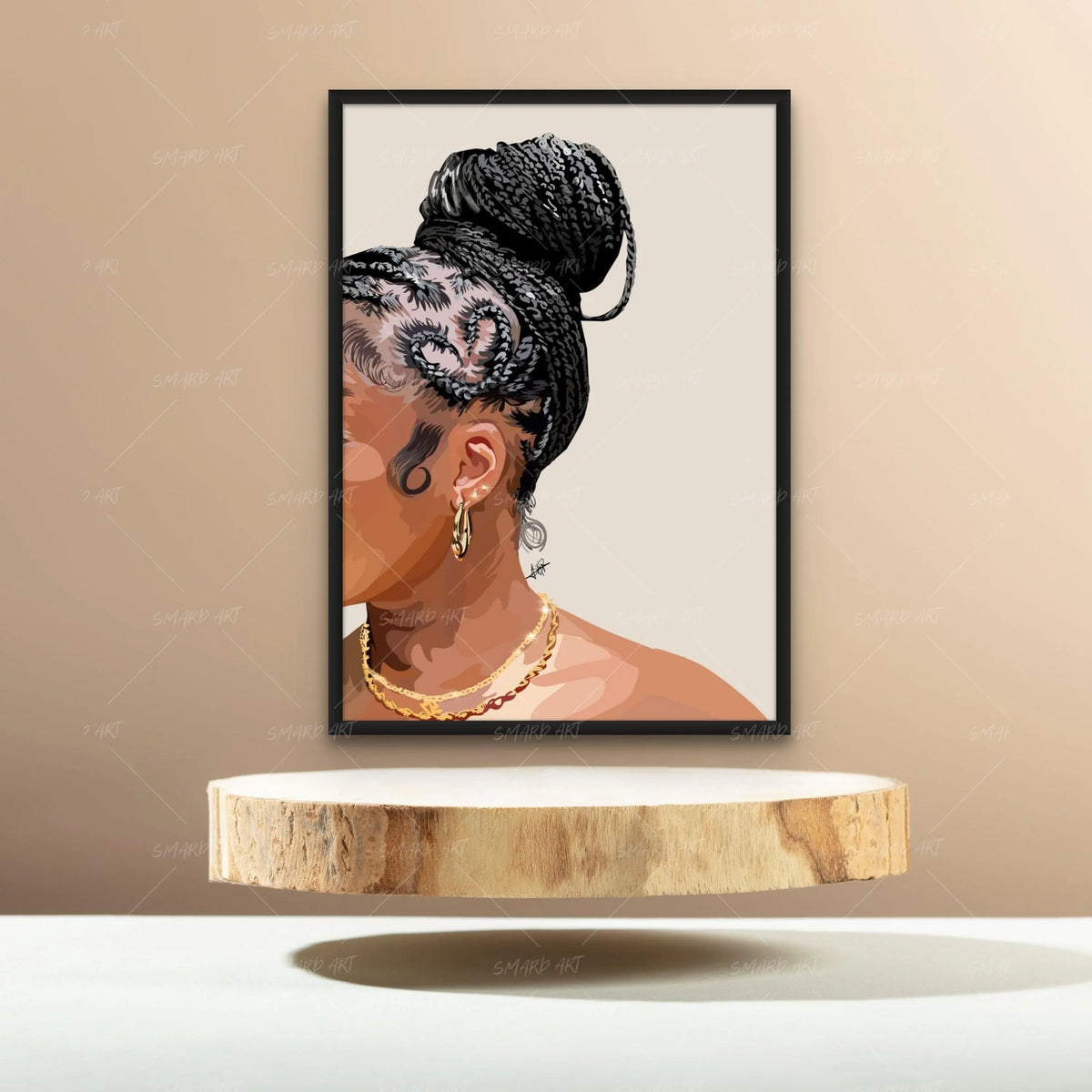 Wall Art Print, Soft and Simple IV for Gallery Walls and Modern Room Decor, 4 Size Options image 2