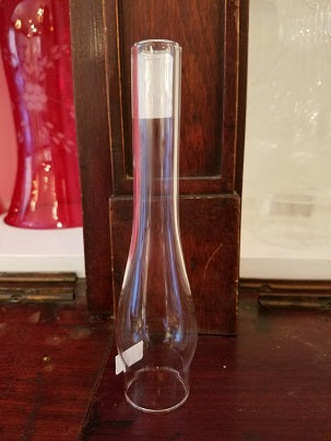 Glass Lamp Chimney, 1 1 8" Fitter, 5 1 2" Tall Clear (57901) for Vintage Lamps, Replacement Glass and Lighting Repairs image 2