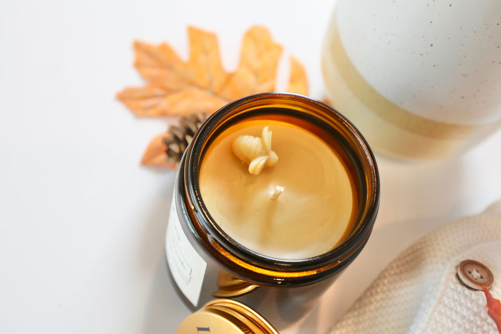 Decorative Candle, Woodland Vanilla Beeswax for Entryways, Mantels and Everyday Home Ambience image 2