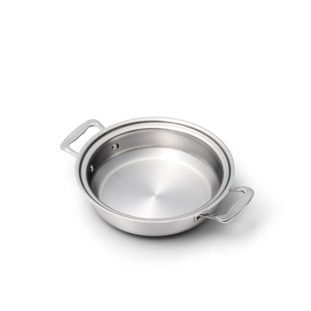 Stainless Steel Saucepan, 2.3 Quart Casserole with Cover, Stainless Steel Construction for Simmering, Reheating and Daily Meal Prep image 2