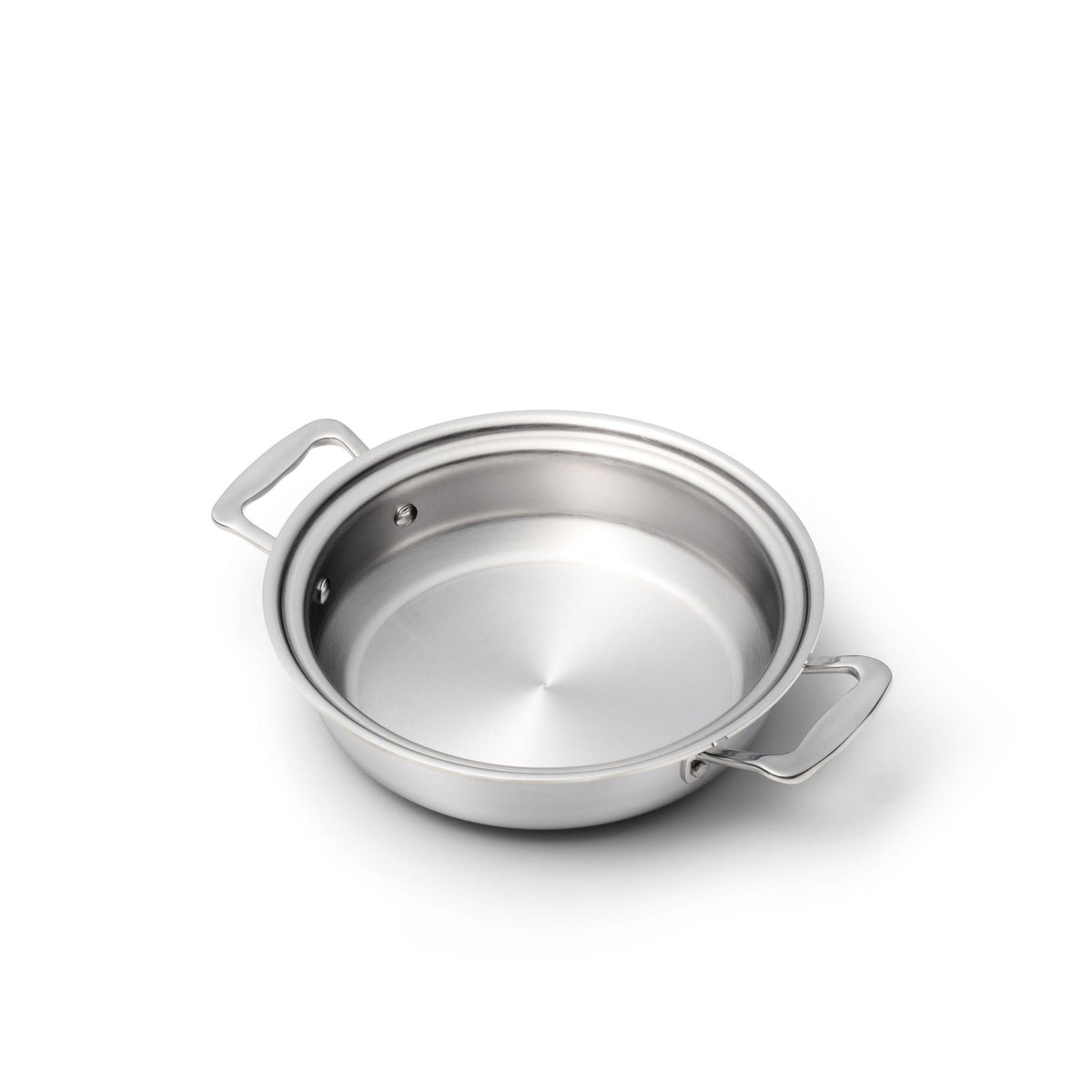 Stainless Steel Saucepan, 2.3 Quart Casserole with Cover, Stainless Steel Construction for Simmering, Reheating and Daily Meal Prep image 2
