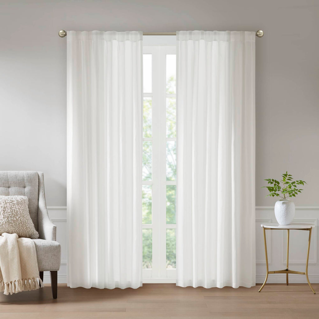 Window Curtain, Lexus Rod Pocket with Back Tab Privacy Pair, Lightweight Design for Windows, Room Styling and Everyday Privacy image 2