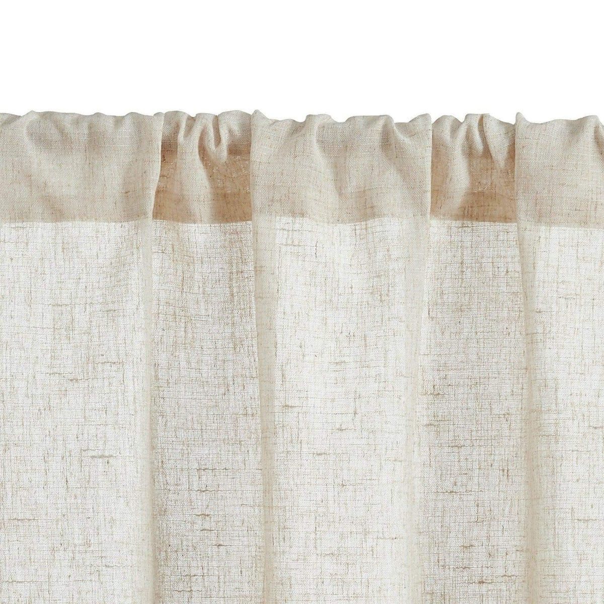 Window Curtain, Linen Textured Tier Kitchen Curtains (2, Lightweight Design for Windows, Room Styling and Everyday Privacy image 2