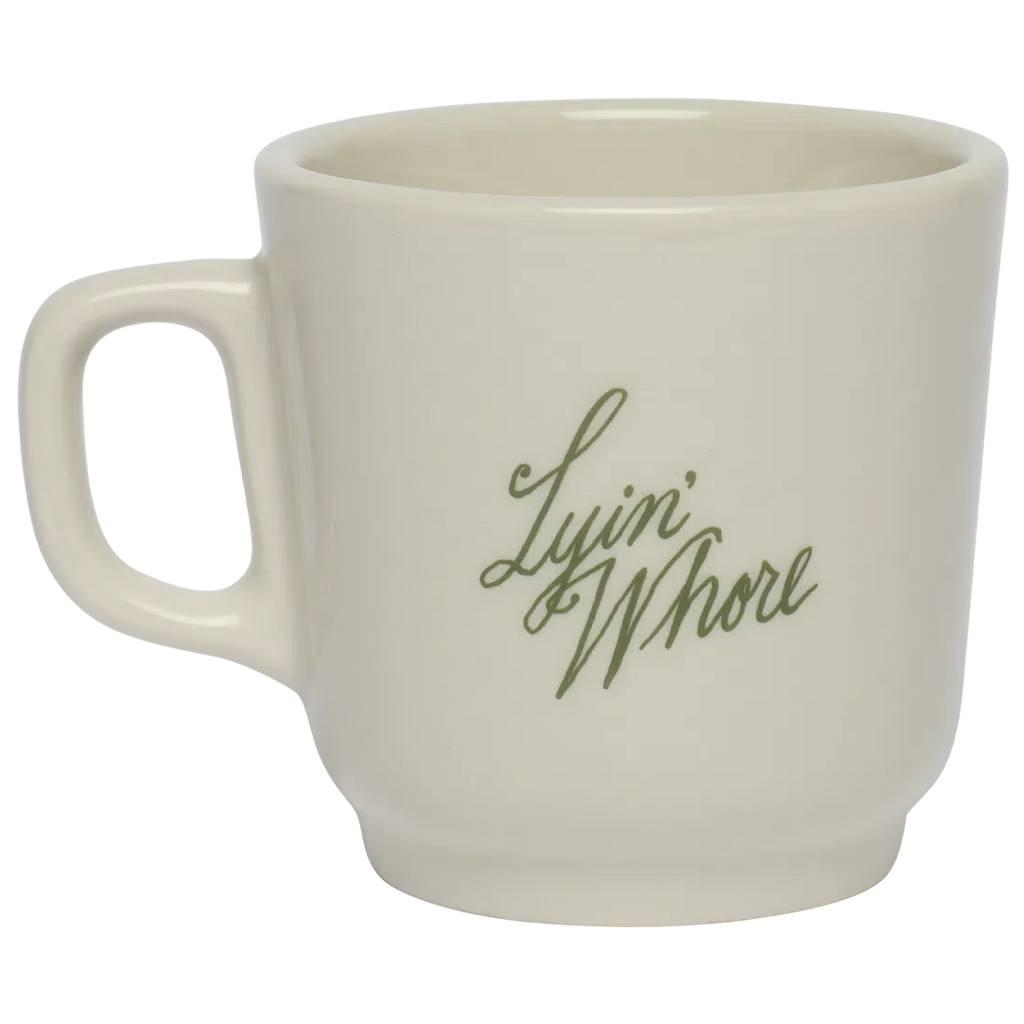 Coffee Mug, PLEASANTRIES LYIN WHORE (8.75OZ) for Everyday Drinks, Home and Entertaining, Designed for Everyday Home Use image 2
