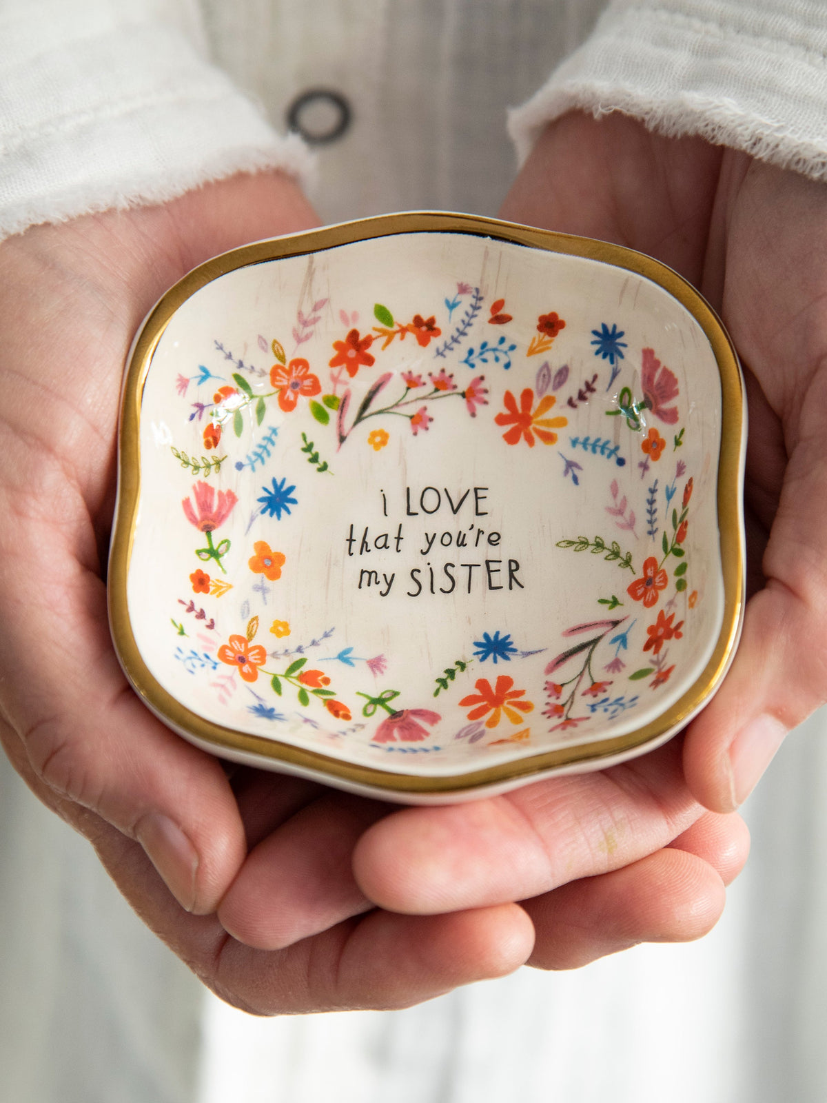 Dinnerware, Antiqued Trinket Bowl Sister for Everyday Meals and Table Settings, Designed for Family Dining, Serving and Entertaining image 2