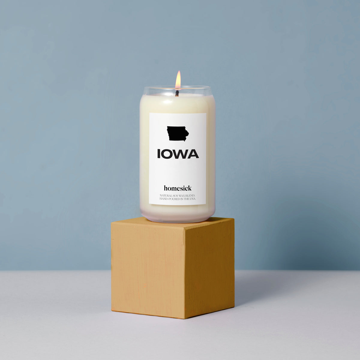 Scented Candle, Iowa for Room Fragrance, Living Spaces and Relaxing Home Ambience, Designed for Everyday Home Use image 2