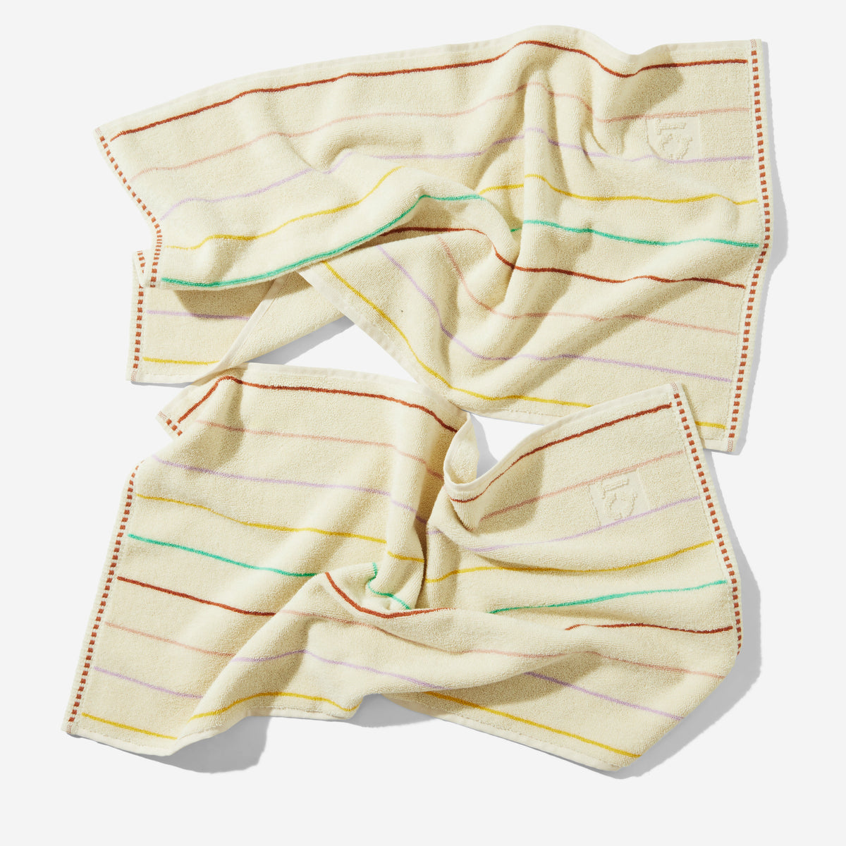 Bath Linen, Prism Hand Towel, Organic Cotton Shell for Home Bathrooms and Everyday Care, Designed for Everyday Home Use image 2