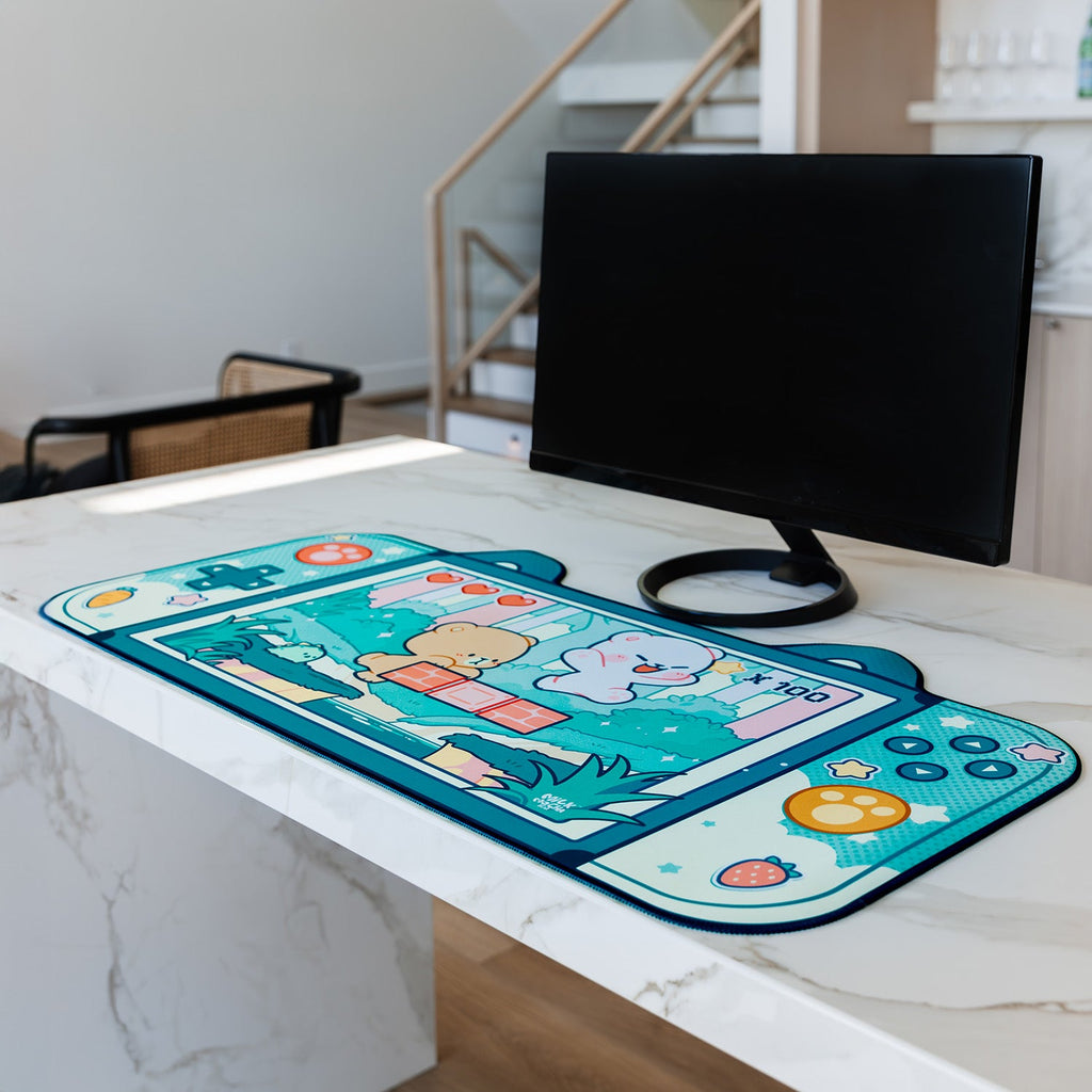 Desk Mat, Level Up for Workspaces, Desks and Everyday Productivity, Designed for Home Offices, Gaming and Daily Computer Work image 2