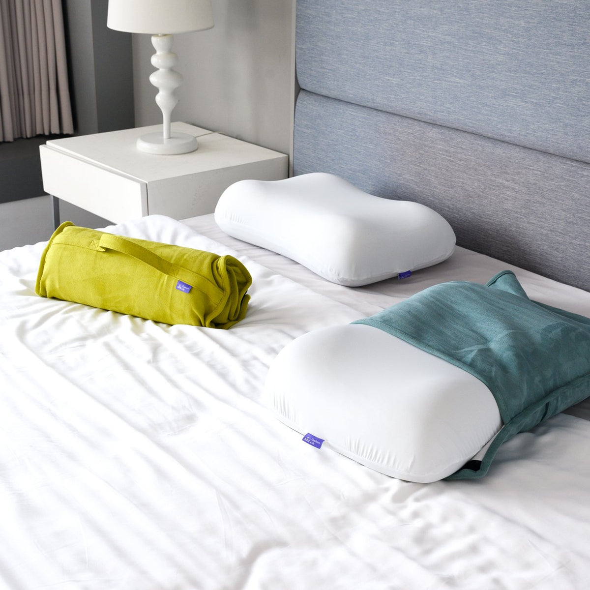 Bed Pillow, Travel Deep Sleep, Cooling Comfort for Everyday Sleep and Guest Room Bedding, 11 Color Options image 2