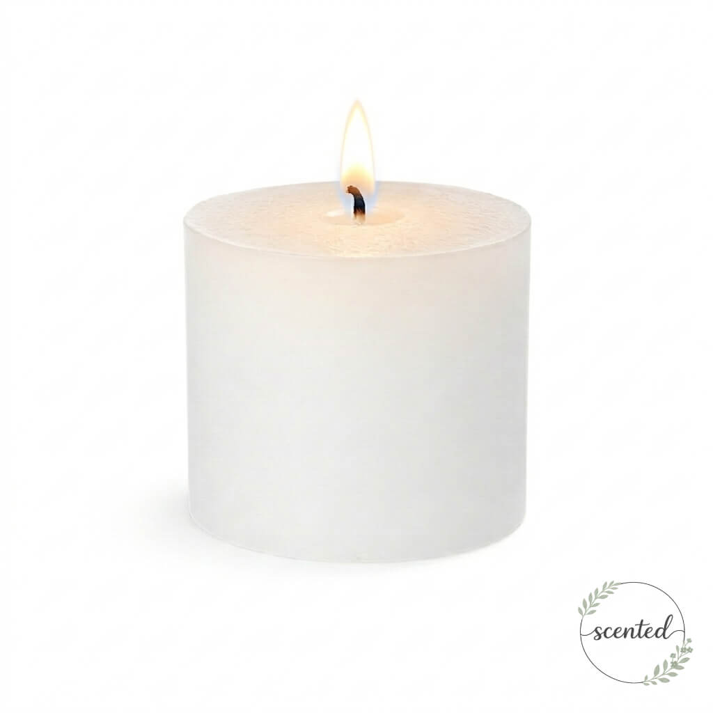 Decorative Candle, Richland Votive White Citronella Scented 10 for Living Rooms, Bedrooms and Relaxing Evenings image 2