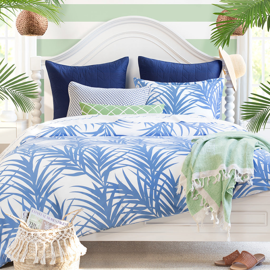 Duvet Cover Set, Blue Laguna for Guest Rooms and Everyday Bedroom Styling, 3 Size Options, Designed for Everyday Home Use image 2
