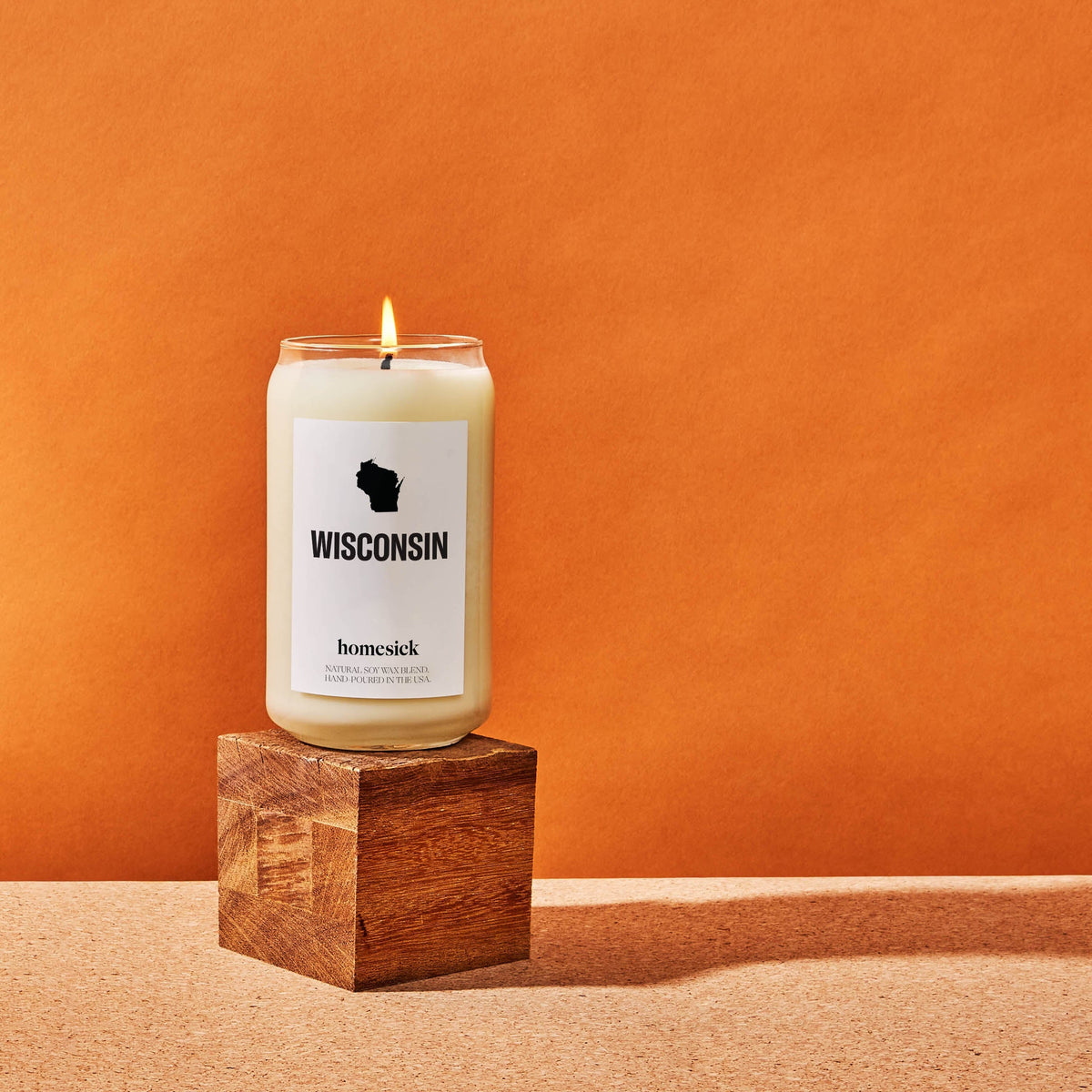 Scented Candle, Wisconsin for Living Room Ambience, Mantel Displays and Home Fragrance, Designed for Everyday Home Use image 2