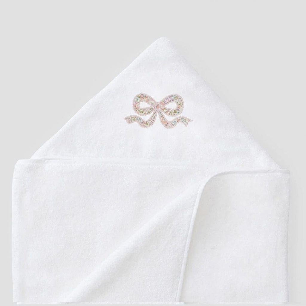 Bath Linen, Kids' Hooded Towel, Organic Cotton Shell for Daily Bathroom Routines and Guest Baths, 15 Color Options image 2