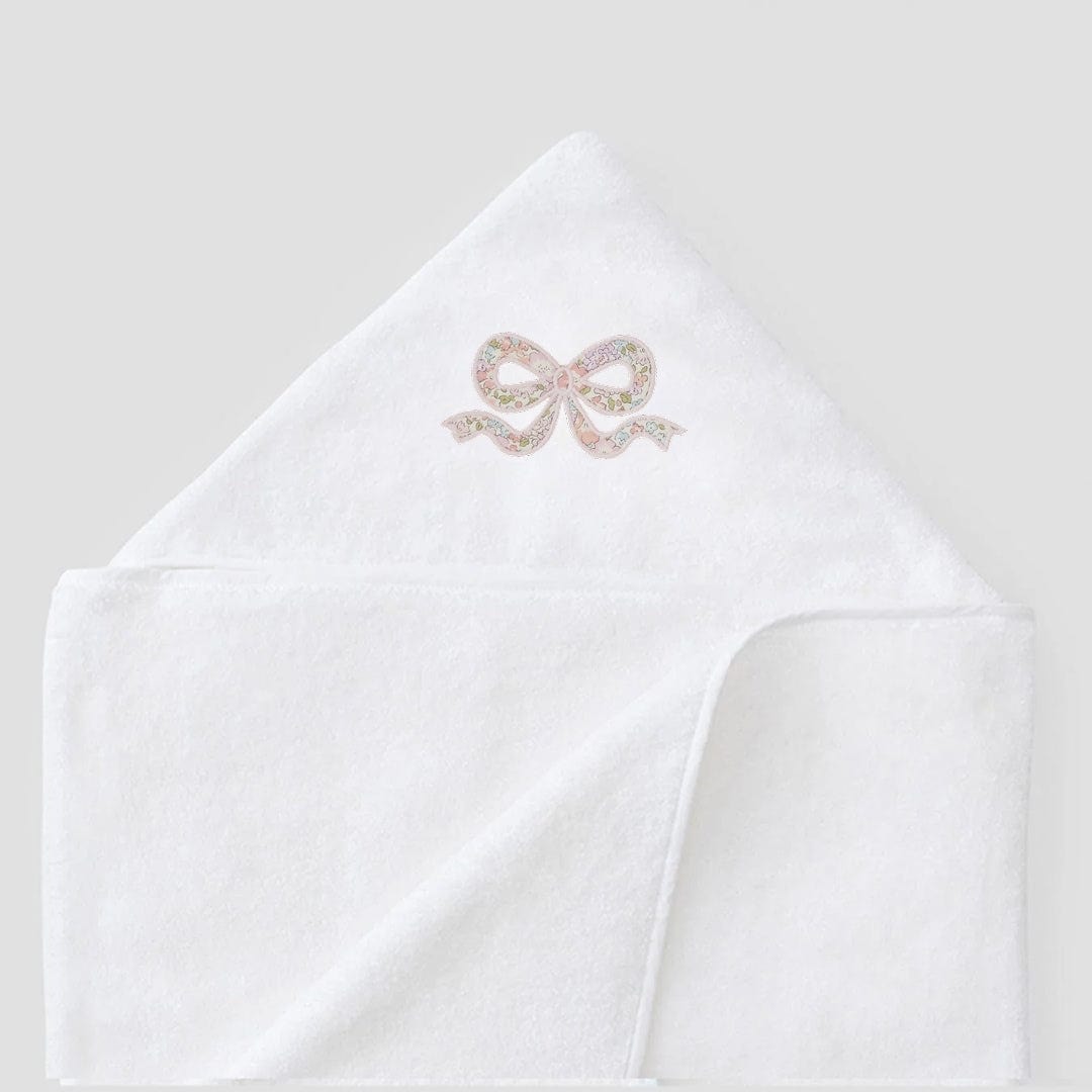Bath Linen, Kids' Hooded Towel, Organic Cotton Shell for Daily Bathroom Routines and Guest Baths, 15 Color Options image 2