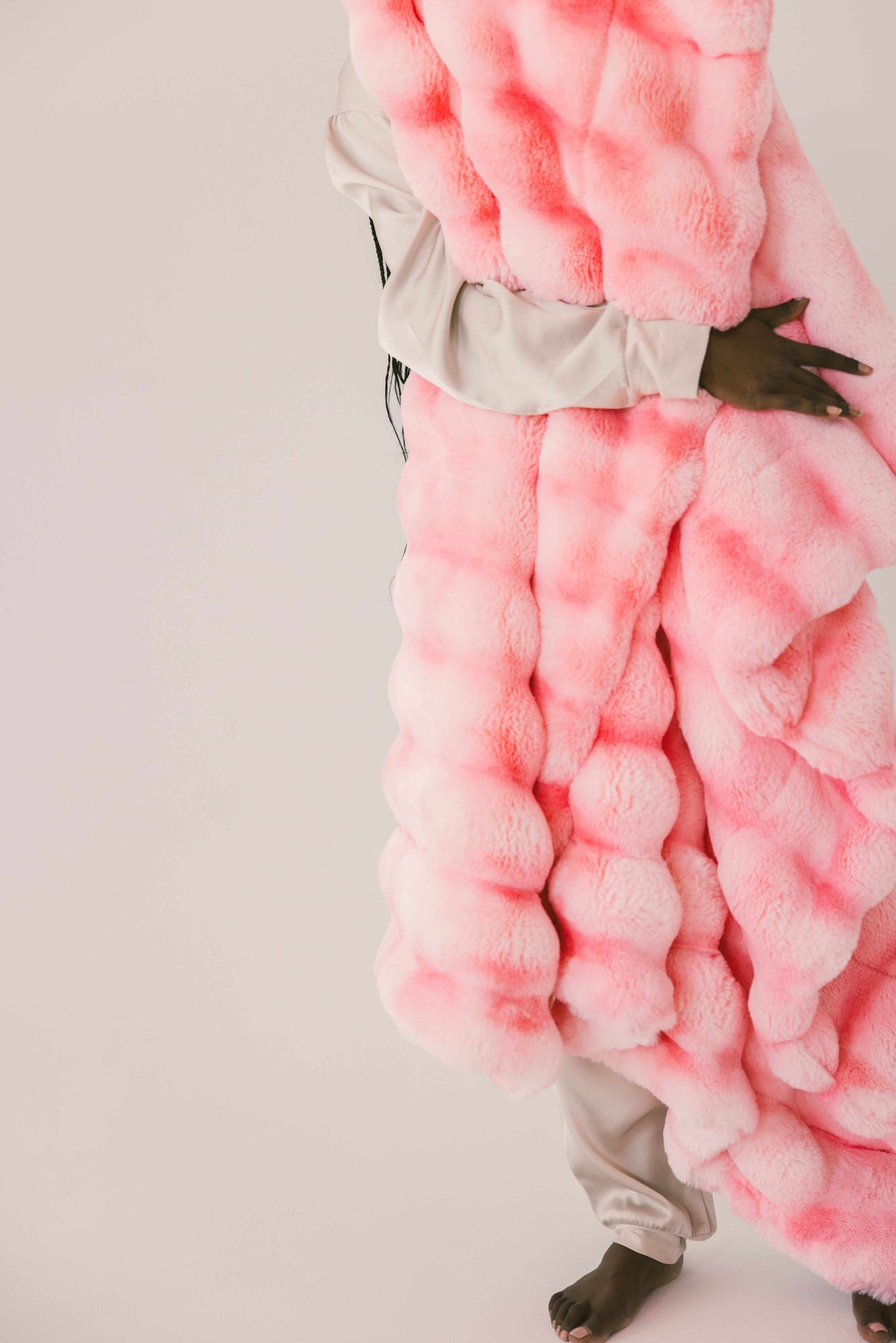 Cozy Throw Blanket, Extreme Ultra Cloud Pink Lemonade for Sofas, Beds and Relaxing at Home, 5 Size Options image 2