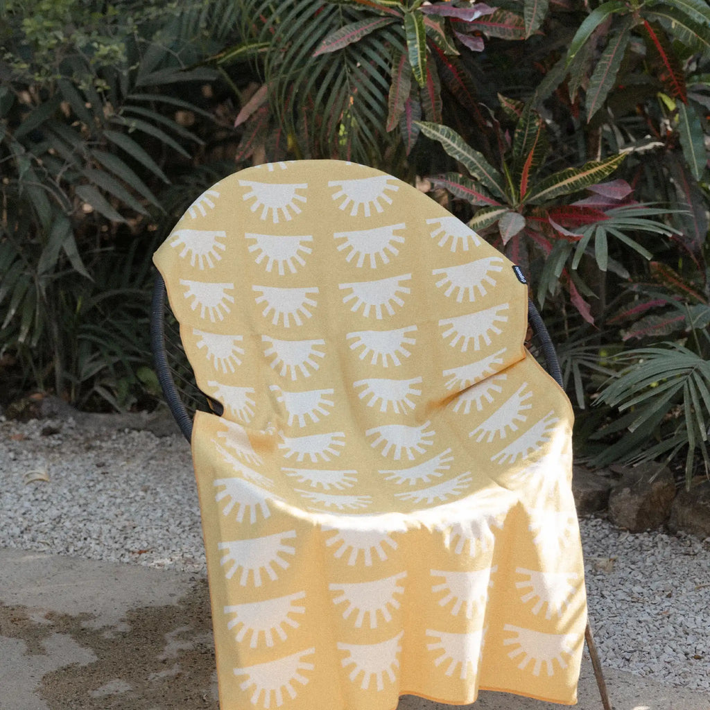 Bath Linen, Original Towel: Sunshine Amber Sun for Home Bathrooms and Everyday Care, Designed for Daily Bathroom Routines and Guest Baths image 2