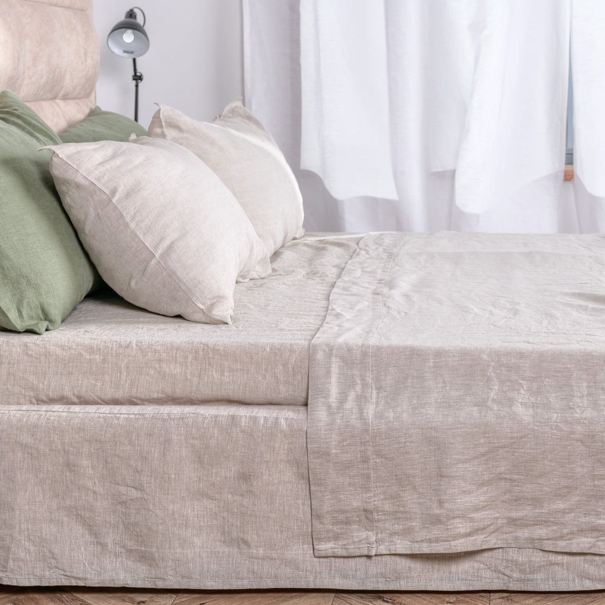 Pillowcase Set, Natural Linen Classic with Envelope Closure for Everyday Bedding and Bedroom Refreshes, 6 Size Options image 2