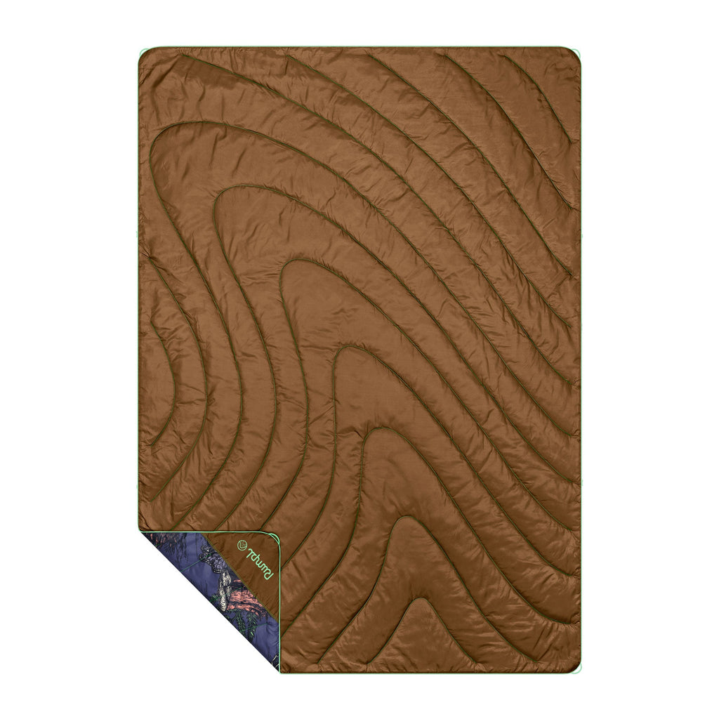 Puffy Blanket, Original Forest Floor, Weather-Resistant Shell for Outdoor Seating, Travel and Camping Comfort image 2