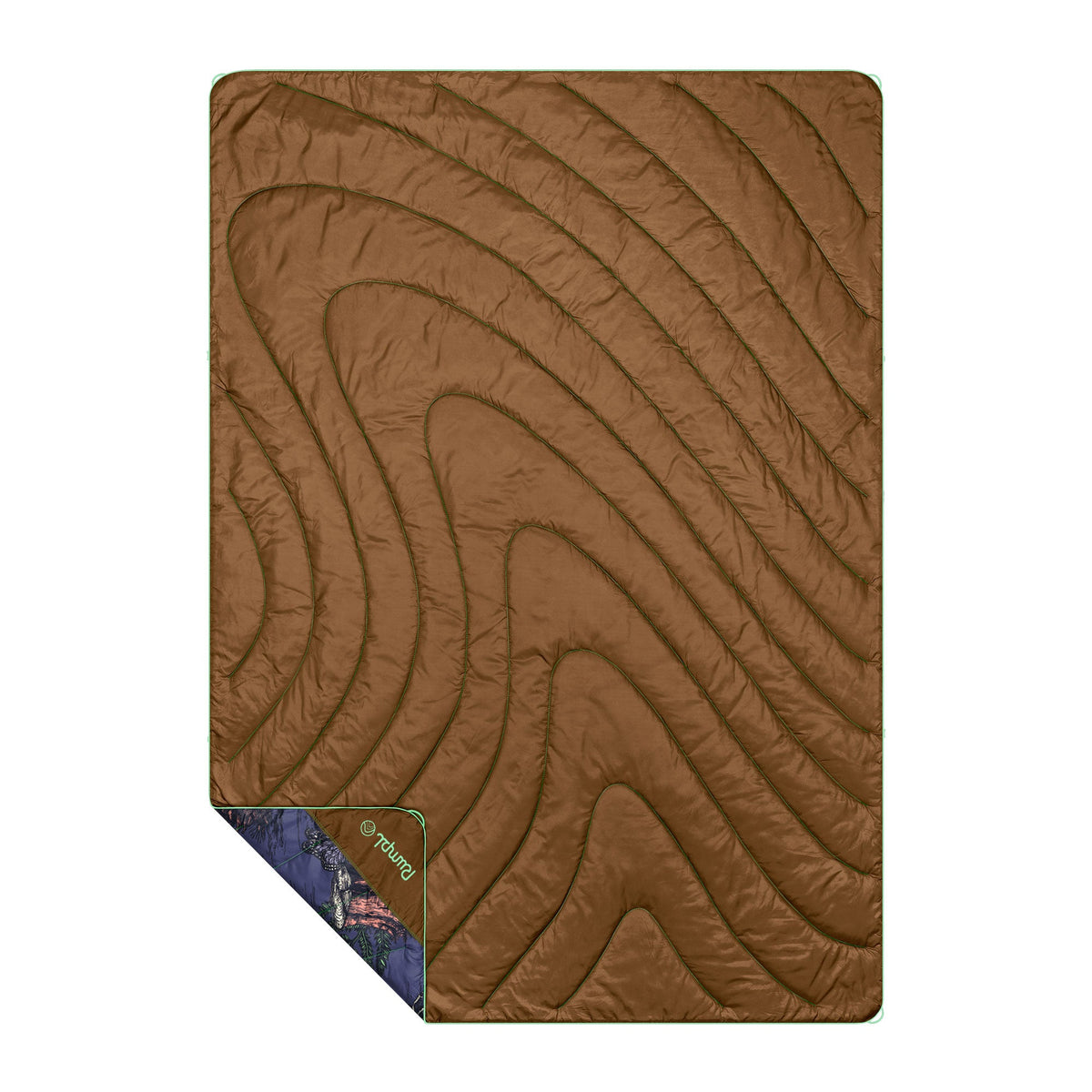 Puffy Blanket, Original Forest Floor, Weather-Resistant Shell for Outdoor Seating, Travel and Camping Comfort image 2